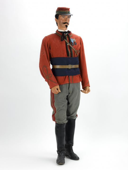 La guerre de 1870. Volontaire italien de la légion de Garibaldi