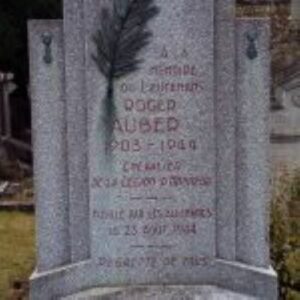Tombeau du lieutenant Auber