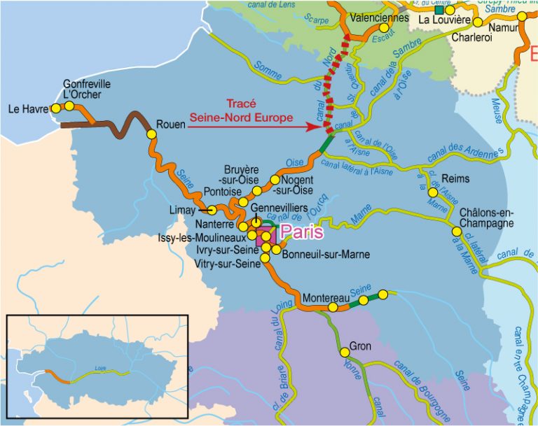 La Seine fleuve Europe 1991 