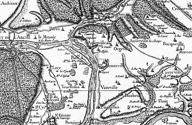 La Seine fleuve Europe 1868