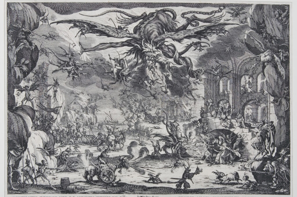 La tentation de saint Antoine, Jacques Callot Monde non occidental