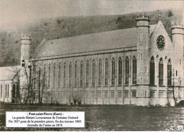 Filature Levavasseur en 1874