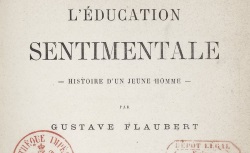 L'Education sentimentale, M. Levy, 1870