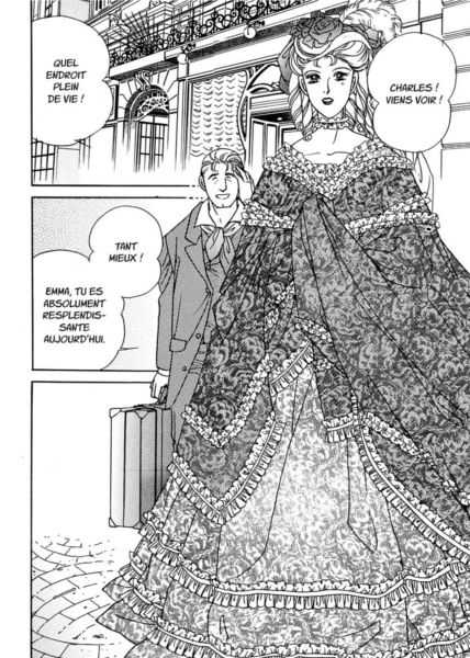 Madame Bovary, manga de Yumiko Igarashi, monde non occidental