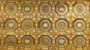 Plafond de la salle de bal de Fontainebleau