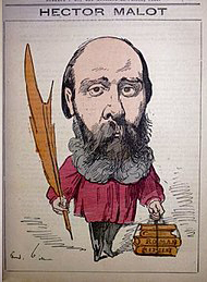 Hector Malot II par A. Gill, Les Hommes d'aujourd'hui