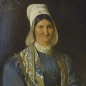 Femme normande du XIXe siècle