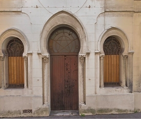 Hector Malot (II), Synagogue d'Elbeuf