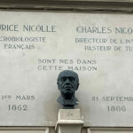 Plaque maison des Nicolle rue du cordier