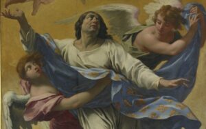 Simon Vouet, 1649, le ravissement de Saint Louis